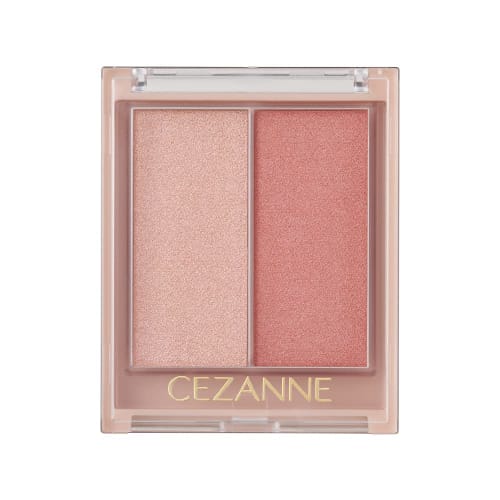 CEZANNE Cream Face Glow Color 02 Rose Glow 5.9g Face Color Blood Color Moisture Gloss