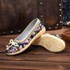 Prodyšné Lazy Boty Mateřská obuv Módní Látkové Boty Staré ploché boty Měkké boty Řidičské boty