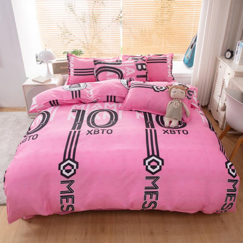 Cartoon Duvet Cover Set 3 or 4 Pieces Like Textured Breathable Durable Soft Comfy Washed Cotton Linen Feel Super Soft