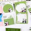 1 Piece Sticker Cute Panda Sticky Notes Memo Pads Office School Supplies Stationery