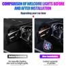 2026 Hot Sticker Car Door Wireless Welcome Light LED HD Projector Lamp  Decoration For Alfa Romeo 156 159 147 4C 8C 166 Giulia G