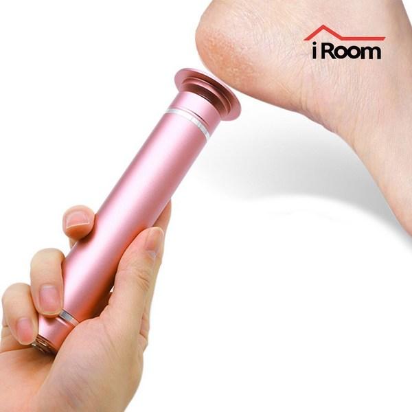 Iroom Premium Fuß-Hornhautentferner Komplettset (Weichspüler + Pad + Scheuerringkopf), 1 SET