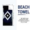 Hsv Bilder Print Beach Towel, Large Soft Quick Dry Towel for Beach Camping Swimming