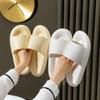 Unisex Non-Slip Korean Style Slippers for Indoor and Outdoor Use – Durable, Solid Color Footwear for Men and Women.