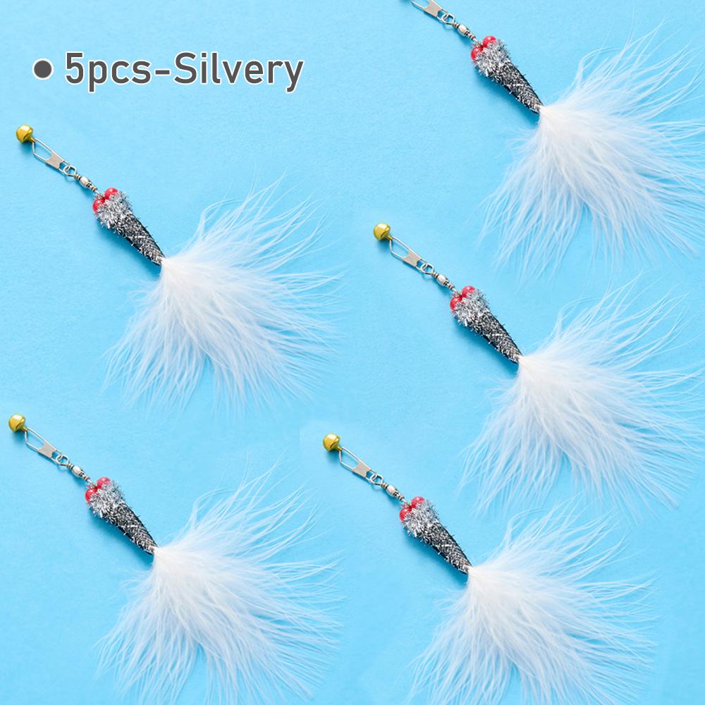 Simulated Little Fish Feather Cat Toy Kitten Interactive Pet Toy