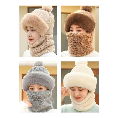 Winter Warm Neck Warmer Winter Fur Hat