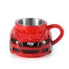 Durable Coffee Mugs 100ML Water Cup Fun Car Shaped Coffee Cup  for Desktop Ornament
