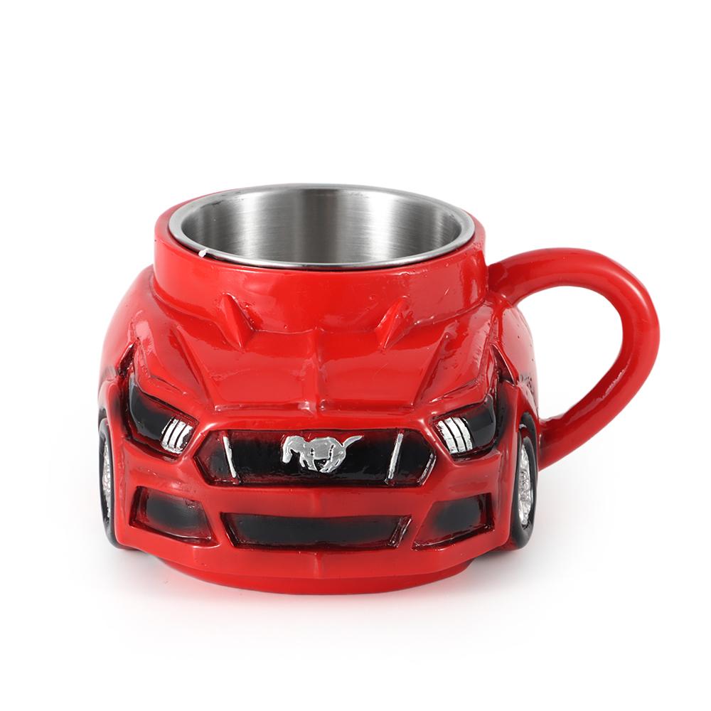 Durable Coffee Mugs 100ML Water Cup Fun Car Shaped Coffee Cup  for Desktop Ornament