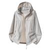 Hot Sale Ice Silk Ultra-Thin Couple's Summer Jacket: Lightweight, Trendy Hong Kong Style for Men's Outdoor Fishing.