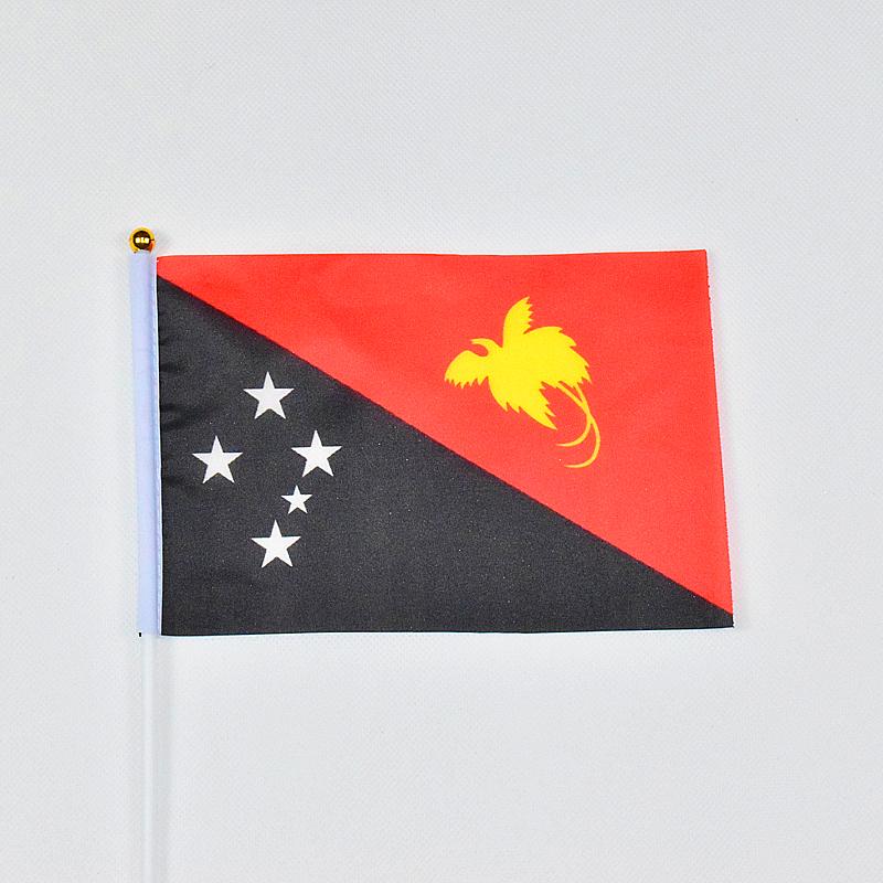 Papua New Guinea 10pieces of 14*21 cm hand-waving flags