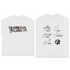 Summer Fashion Trendy Tee Men Women Vintage Top CORTIS Kpop Boyband Shirt Color Outside Lines Member Signatures Merch