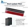 Real Soft Carbon Fiber Sticker For Suzuki Jimny JB74 JB64 2019 2020 2021 2022 2023 2024 2025 LHD RHD Car Door Decor Trim