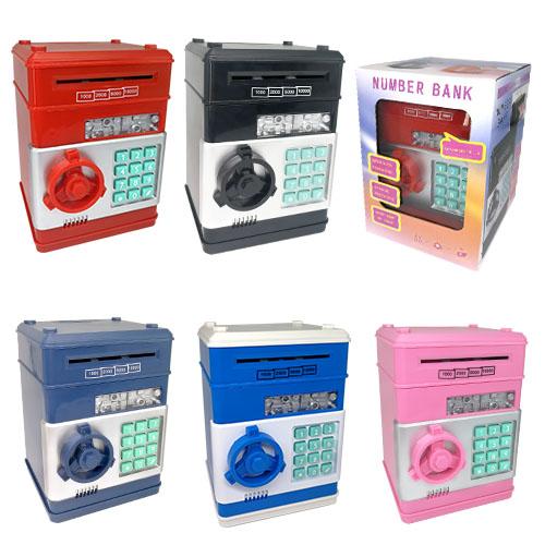 High Quality Plastic Piggy Bank Coin and ATM Money Saving Box with Password Kids Toy and Birthday Gift