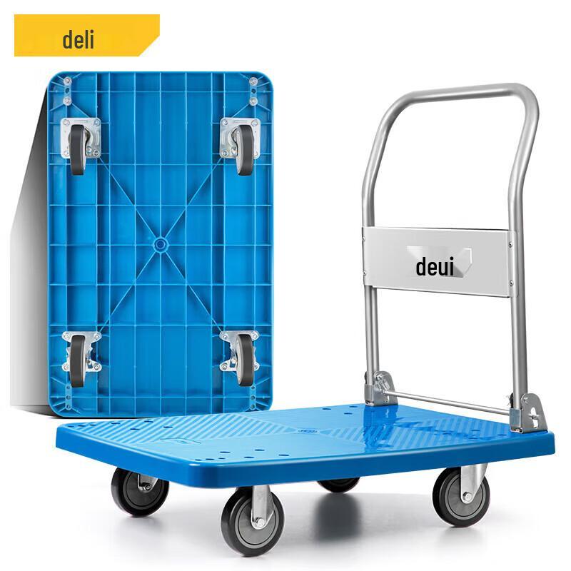 Deli Heavy-Duty Steel Flatbed Hand Truck