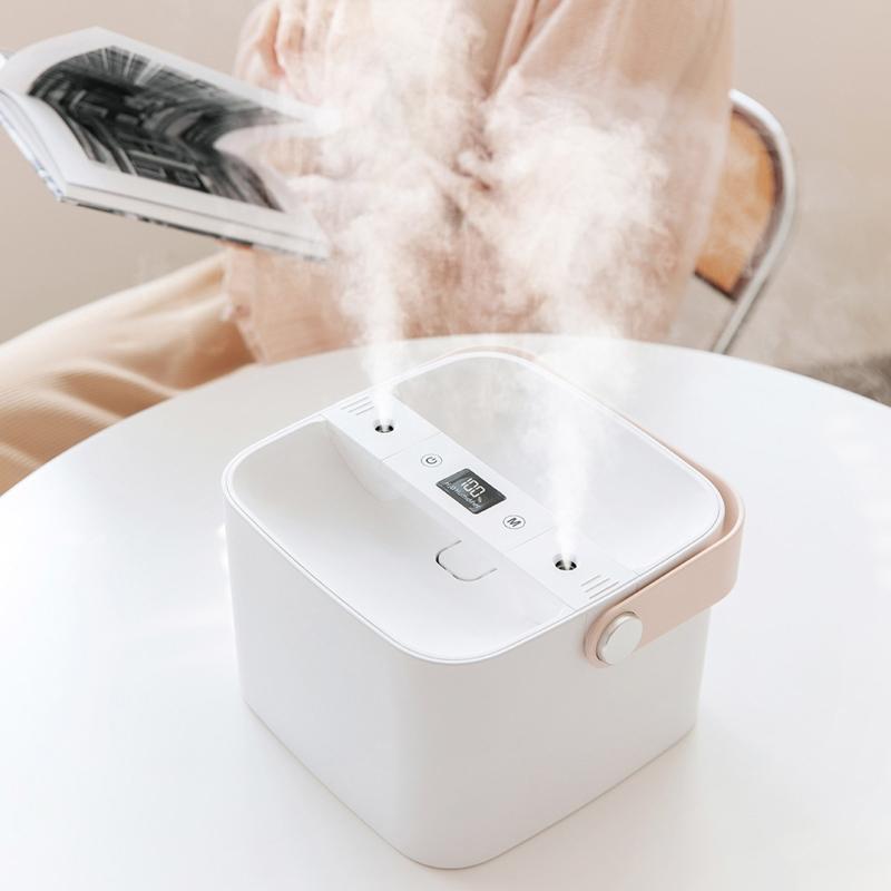Large Capacity Air Humidifier Table Sprayer With Wireless Timing