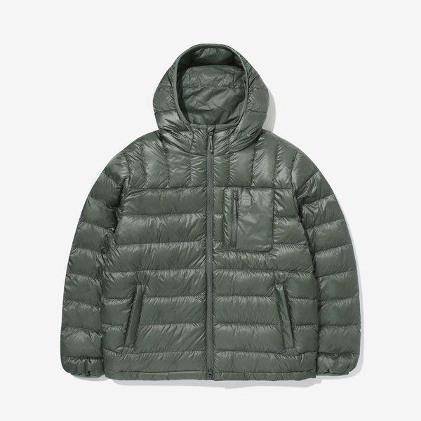 

Fila Lightweight Glossy Ripstop Hooded Down GREIYSHKHAKI/095