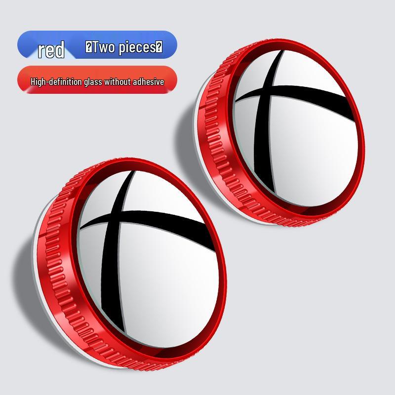 360° Rotating Blind Spot Car Mirror with HD Reflection and Suction Cup Mount