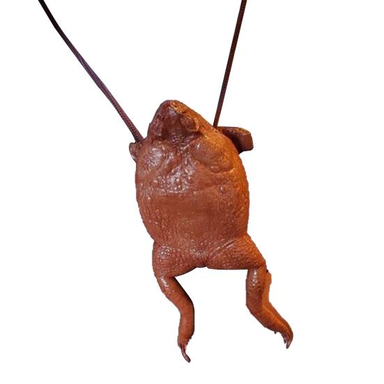 

Кошелек для монет унисекс с застежкой-молнией из искусственной кожи через плечо для мужчин и женщин, сменный кошелек для повседневного ношения Frog