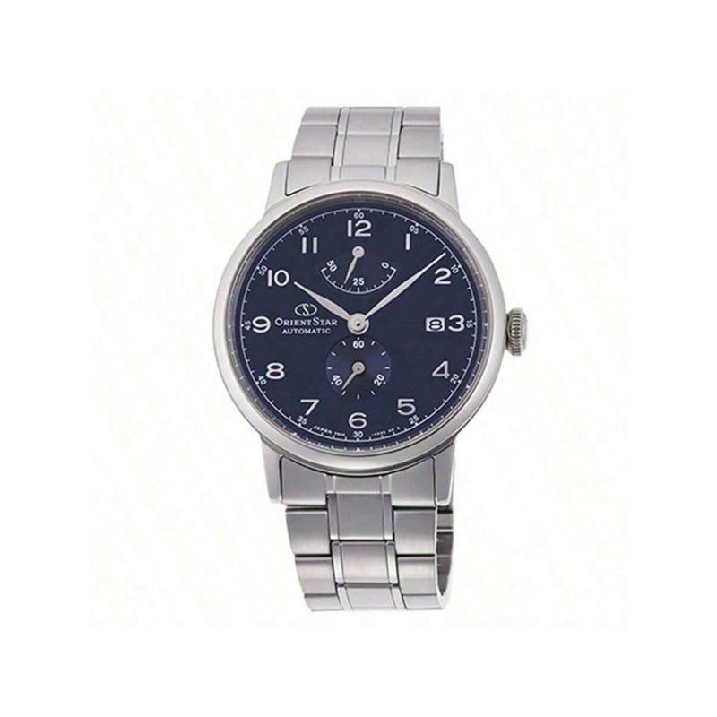 Men's automatic mechanical watch; white/blue/black dial; 39mm stainless steel strap. Models: RE-AW0001B00B/RE-AW0002L00B/RE-AW0006S00B