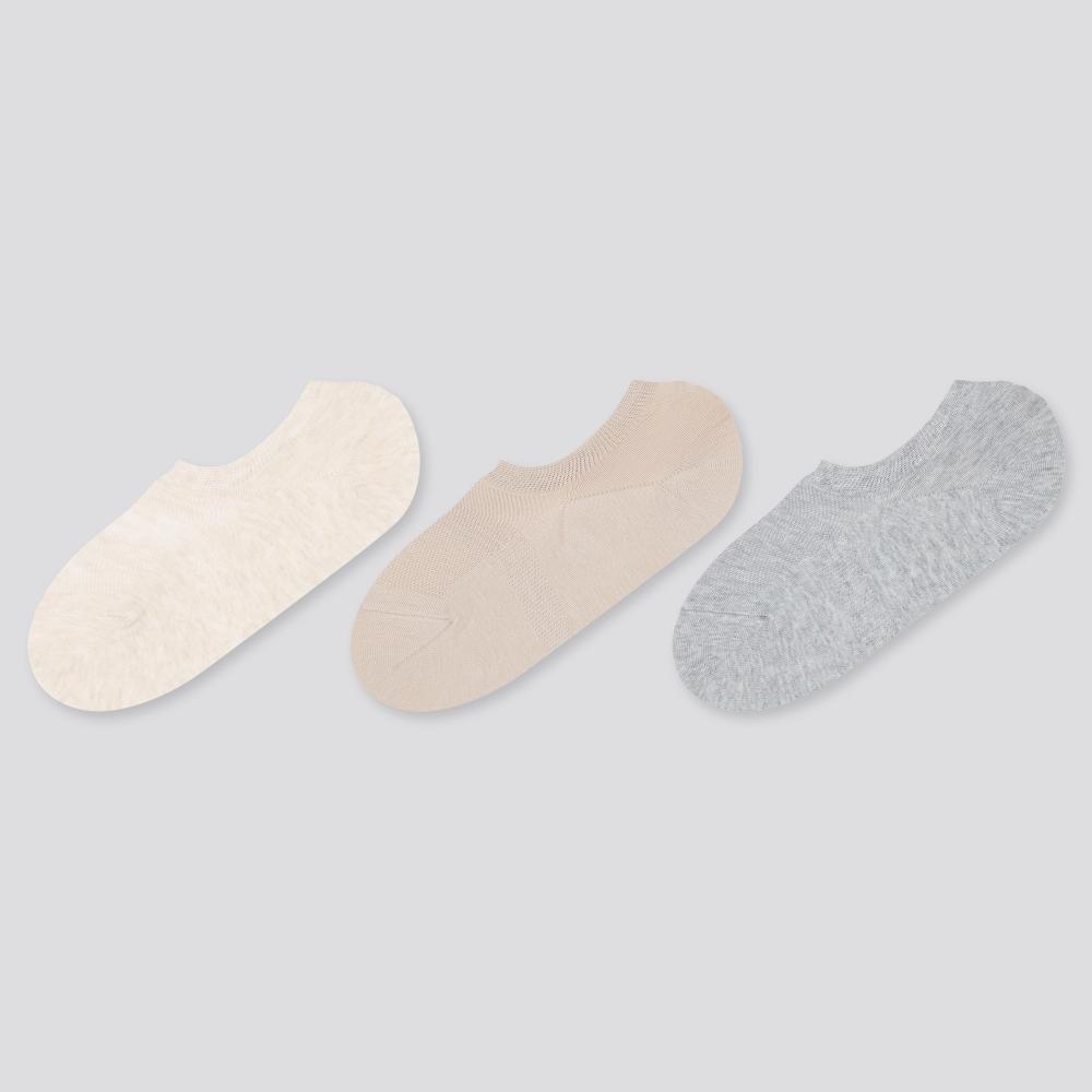 

UNIQLO ЯПОНИЯ Очень короткие носки из сетки, 3 пары
