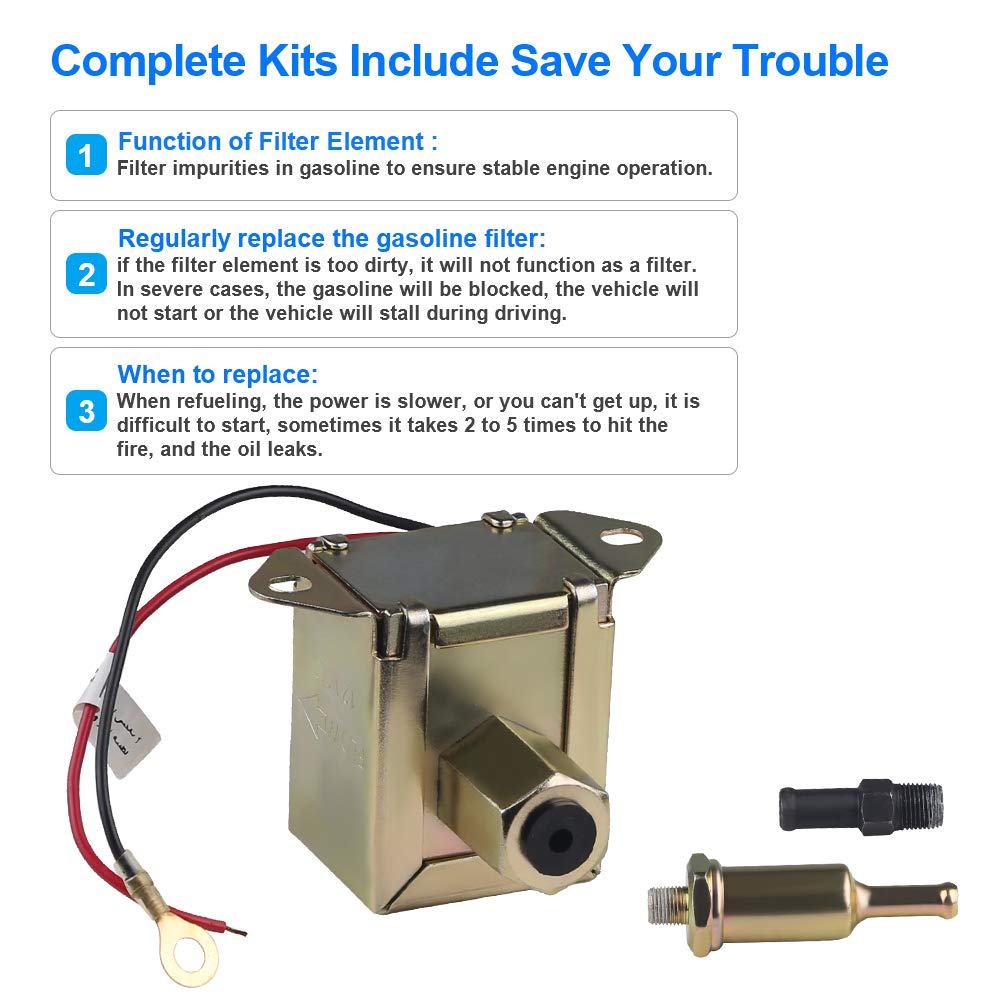 General Purpose Electromagnetic Fuel Pump Fuel Pump