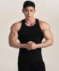 BORN TO WIN B Pendant Cut Line Sleeveless [Black]