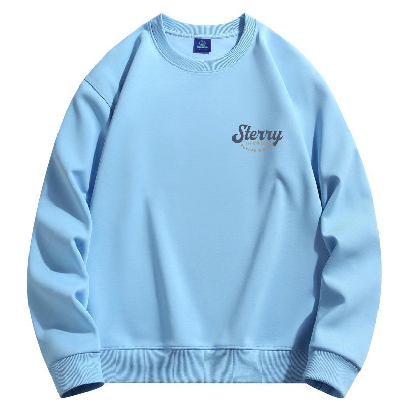 Stevvy Pattern Man's Round Neck Sweatshirt Fashion Casual Long Sleeve Large Size Hoodie