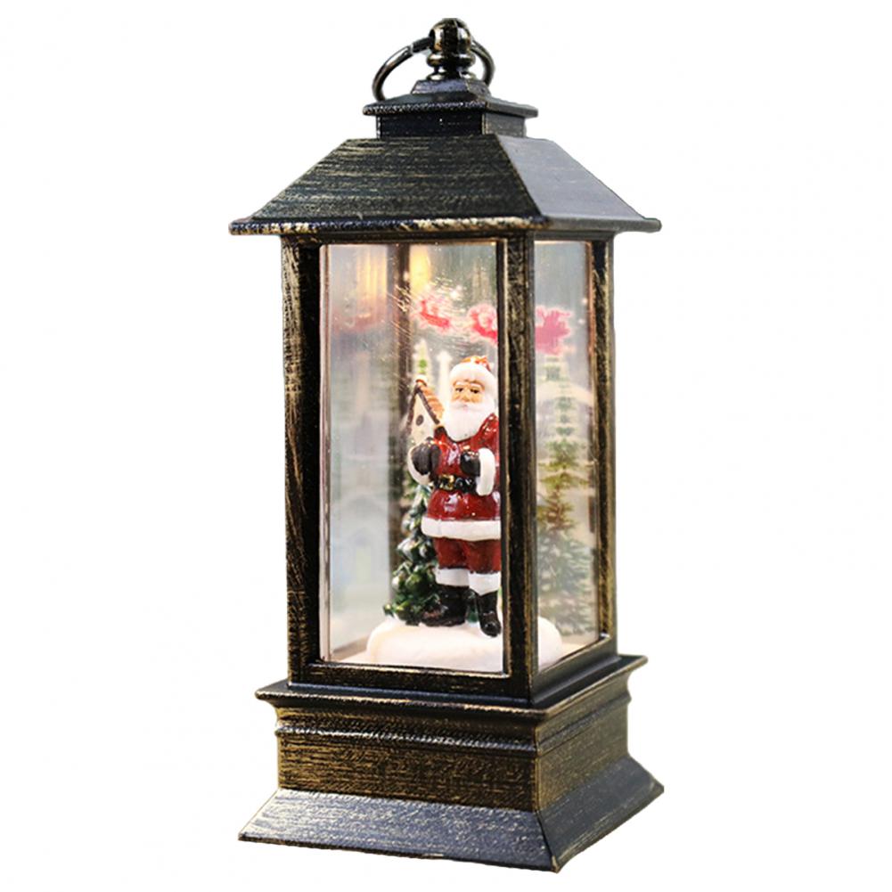 Christmas Lanterns Festive Lantern Decorations Festive Christmas Wind Lights Santa Claus/snowman Lanterns Father for Creating