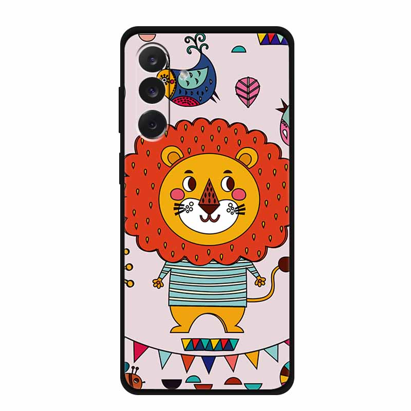 For Samsung M06 M16 M36 3D Flowers Case Soft Silicone Bumper Emboss Phone Cases for Samsung Galaxy M 06 16 36 Back Protect Cover