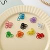 10PCS Jewelry Making Connecting Ring Open Rings Baking Paint Open Loop  DIY Jewelry