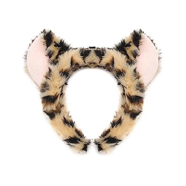 Zvieracie Kostýmy Leopardie Uši Čelenka Chvost Tutu Zvieracie Maškarné Kostýmy Súpravy Halloween Cosplay Párty Doplnky