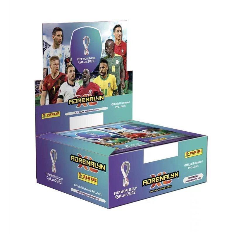 Premium Panini Mistrzostwa Świata 2022 Karty Piłkarskich Gwiazd Pakiet Autentyczny Wyprodukowany we Włoszech