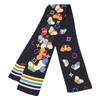 Louis Vuitton 400505 Butterfly Silk Bandeau Scarf Black / multicolorUsed