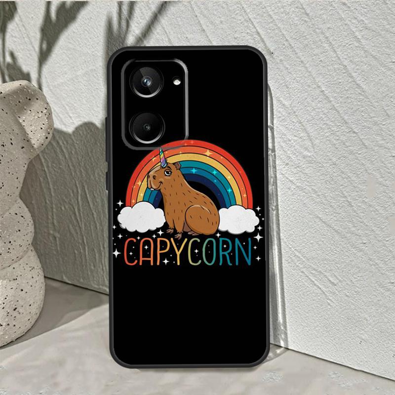 

Cartoon Capybara For Realme C75 C63 C61 C71 C55 C67 C51 C65 C53 10 11 12 13 14 15 Pro Plus GT6 GT7 Pro Case Realme C63 4G