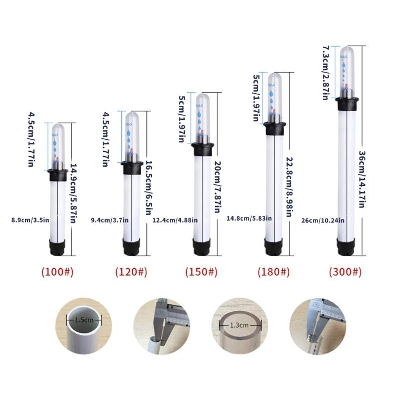 Garden Water Level Devices With Clear Scale Lines Moisture Gauge for Indoor and Outdoor Potted Flower