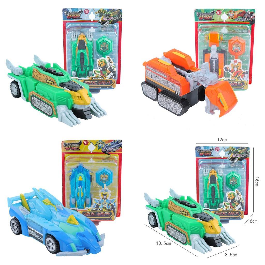 Dream Of Three Kingdoms Action Toy Mech Car With Ejector Function For Gift Kids