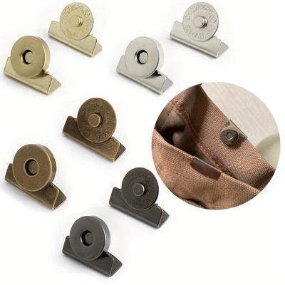 10 paar magnetische knoopsluiting, portemonnee magnetische zaksluiting, magnetische knoop DIY-kit voor naaien, voor knutselen, tassen, kleding, leer