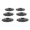 6pcs 11T Teeth 25H Chain Motor Sprockets Inner Diameter 8mm D Hole Chain Sprockets for Electric