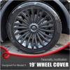 Fits 2017-2024 Tesla Model Y 19" Riku Style Wheel Cover