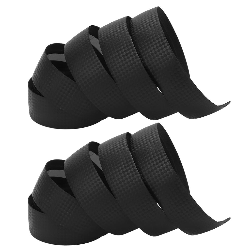 EVA Bicycle Handlebar Tape Bike Cycling Handle Wrap PU Leather Anti Skid Shock Absorption for Drop BarBlack
