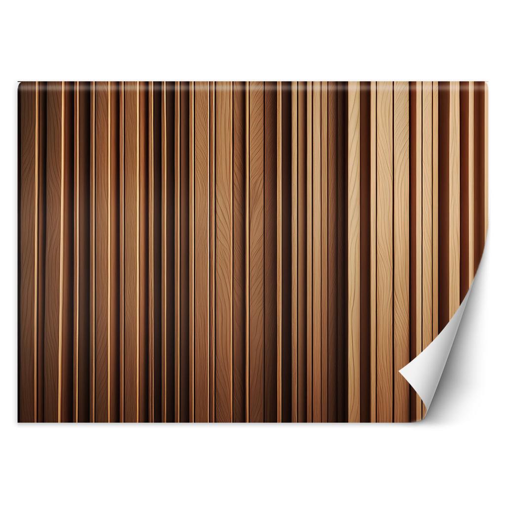 Wallpaper Brown wood texture