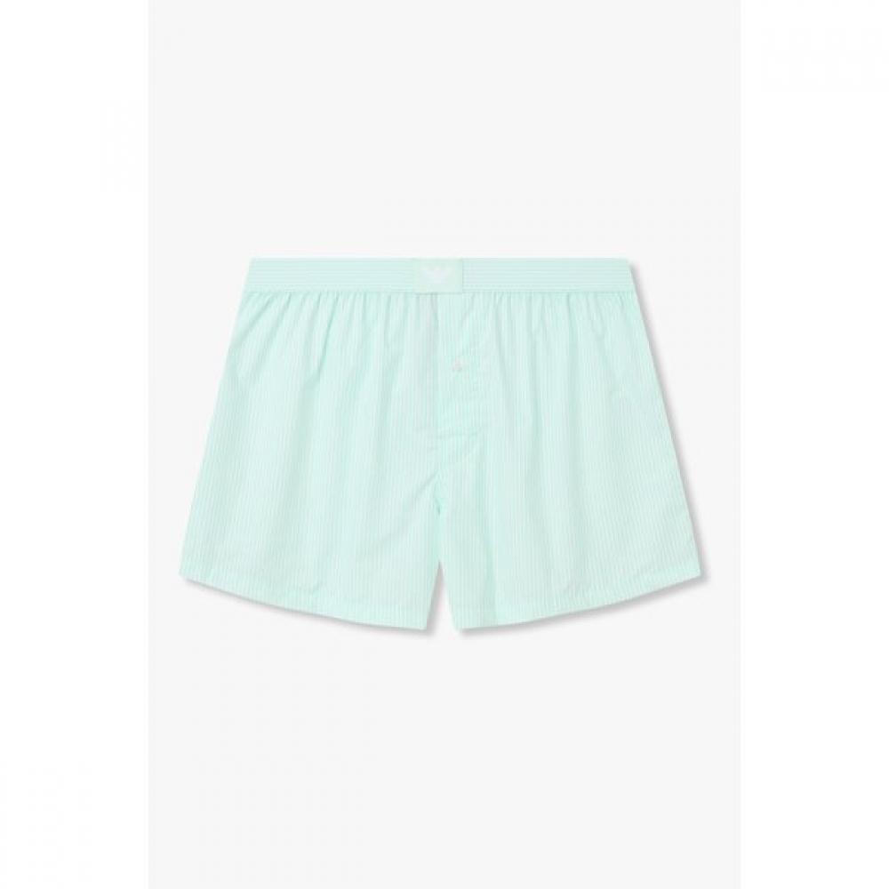 Emporio Armani Men S Stripe Eagle Patch Trunk 0816112089 S(95)