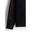 H M Textured sHirt Regular Fit Black