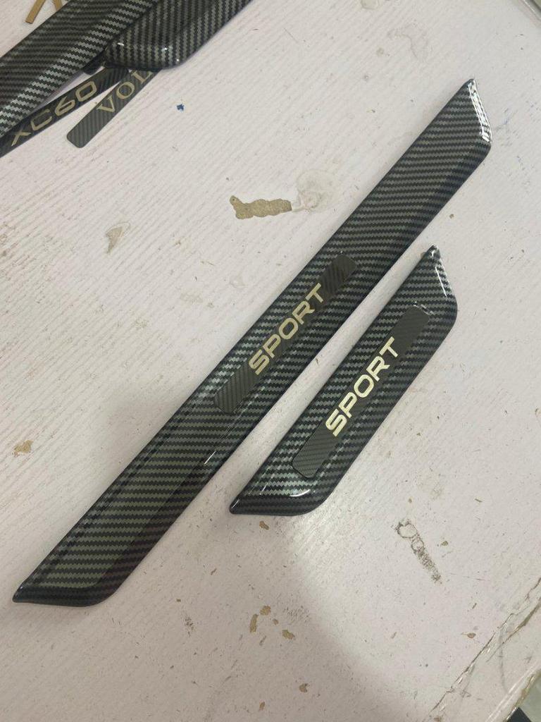 Blister-Resistant Car Door Sill Protector Anti-Stepping Sticker for SPORT.