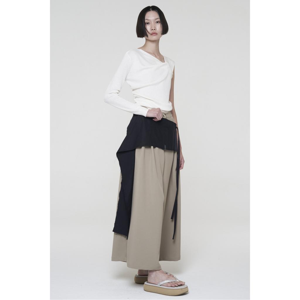 Record Patch Detail Wide Pants_Rqpas24541Bex