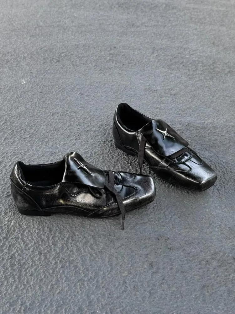 Fashion Handmade Soft Bot Ballet Sle Single Oes Retro Knot Design High-End Training Oes for Women Spring Season Versatile Lo...