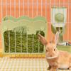 Large Capacity Bunny Grass Holder Fixed Rabbit Grass Rack Feeder Rabbit Hay Feeder  Chinchillas
