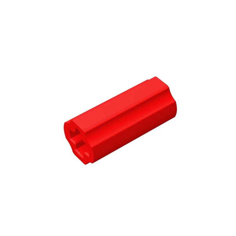 50pcs 59443 Axle Connector 2L Smooth with X Hole Building Block MOC Technical Accessories