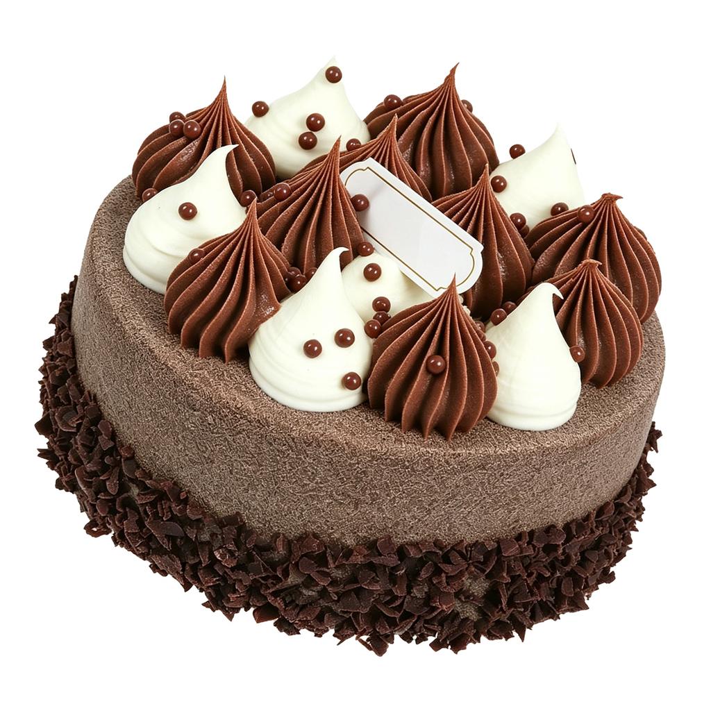 Nep Taart Model 4 Inch Multifunctioneel Realistisch Chocolade Room Verjaardagstaart Display Prop 1 ST