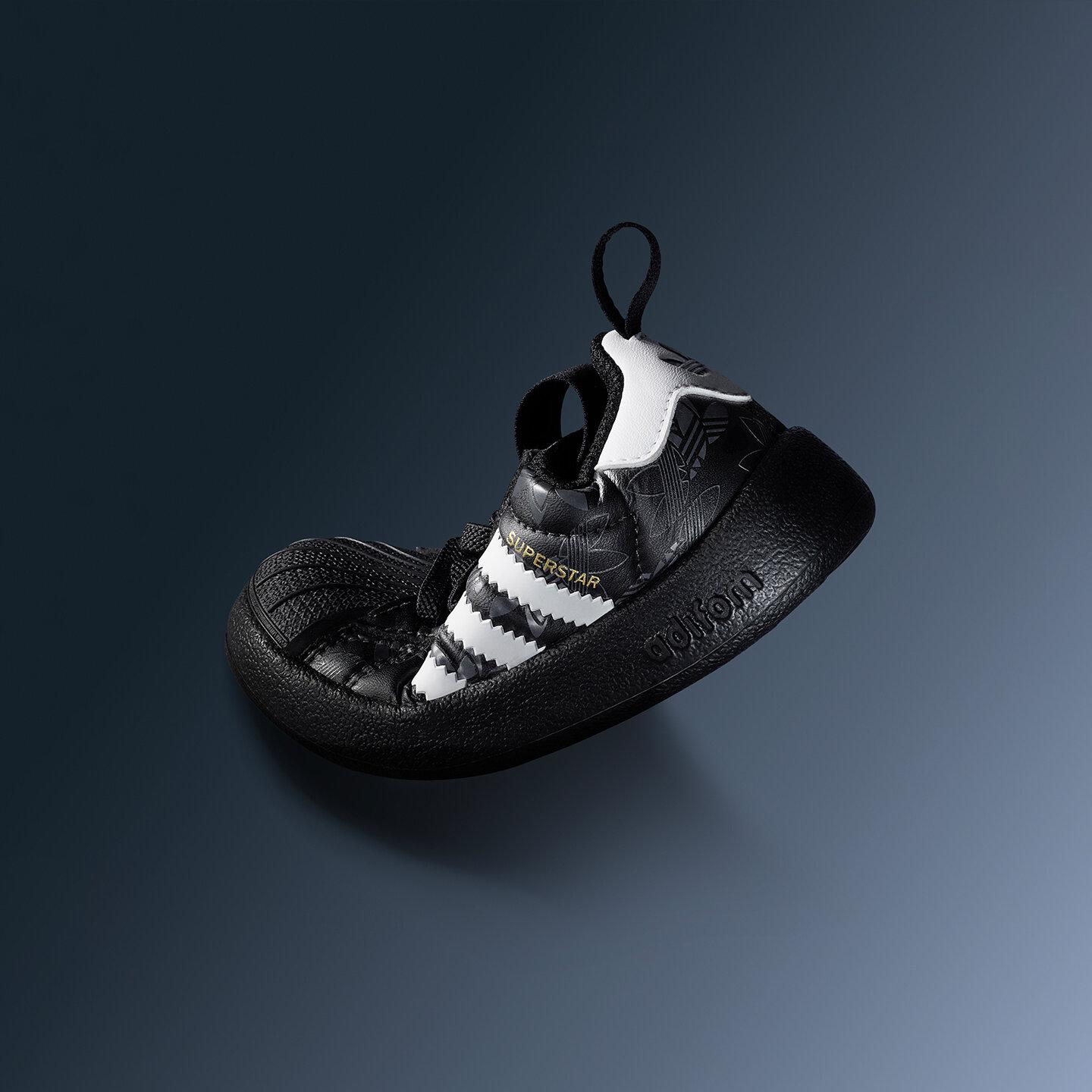 Adidas Originals AdiFOM Superstar 360 Comfortable Low top Toddler Shoe 22
